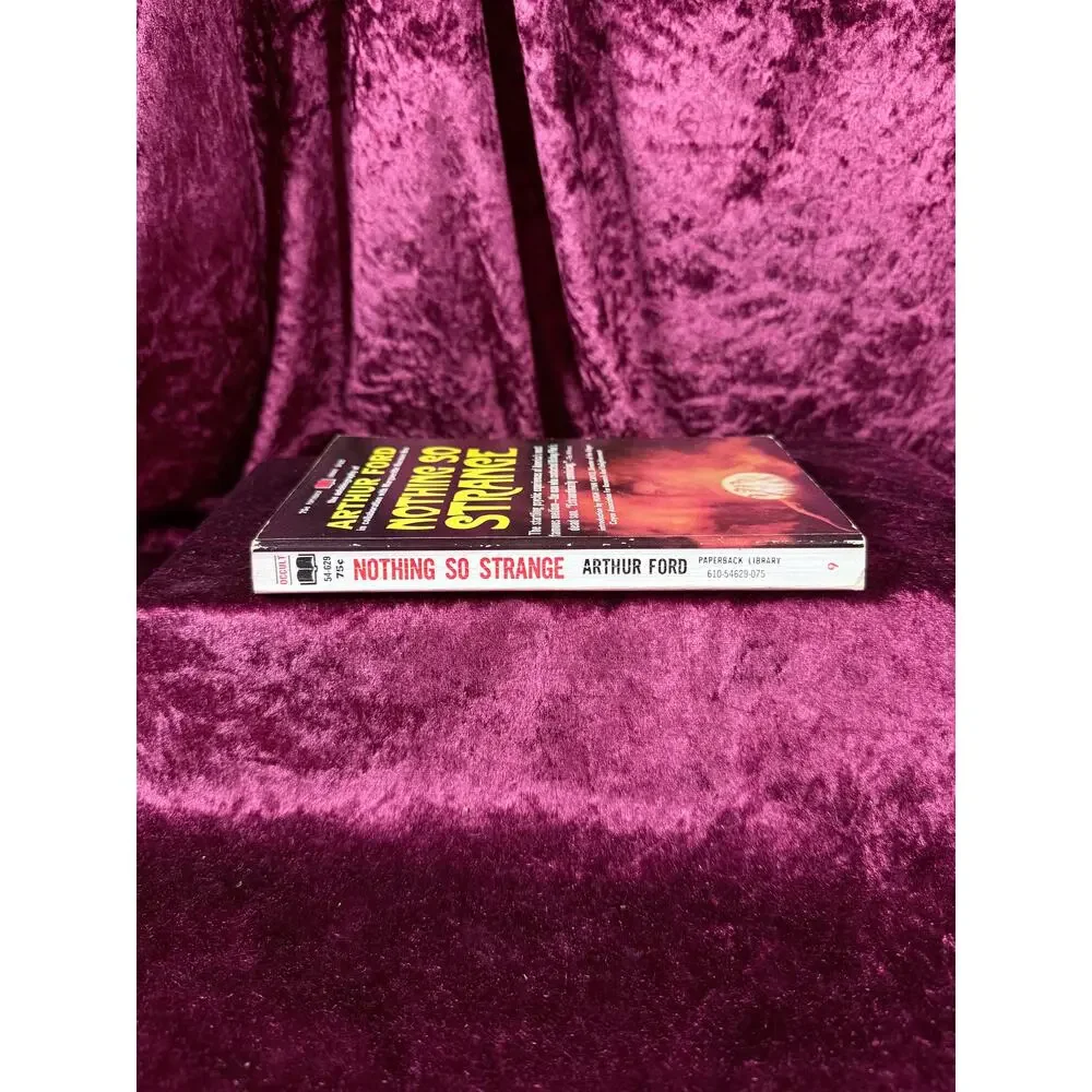 Vintage Nothing So Strange by Arthur Ford 1968 Psychic Autobiography Paperback
